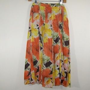 Coldwater Creek Fall Skirt Outward Seams Lined PL